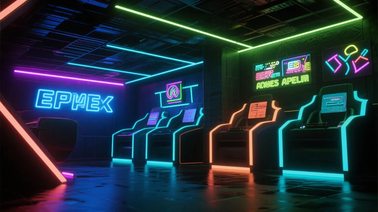 Esports 背景视觉