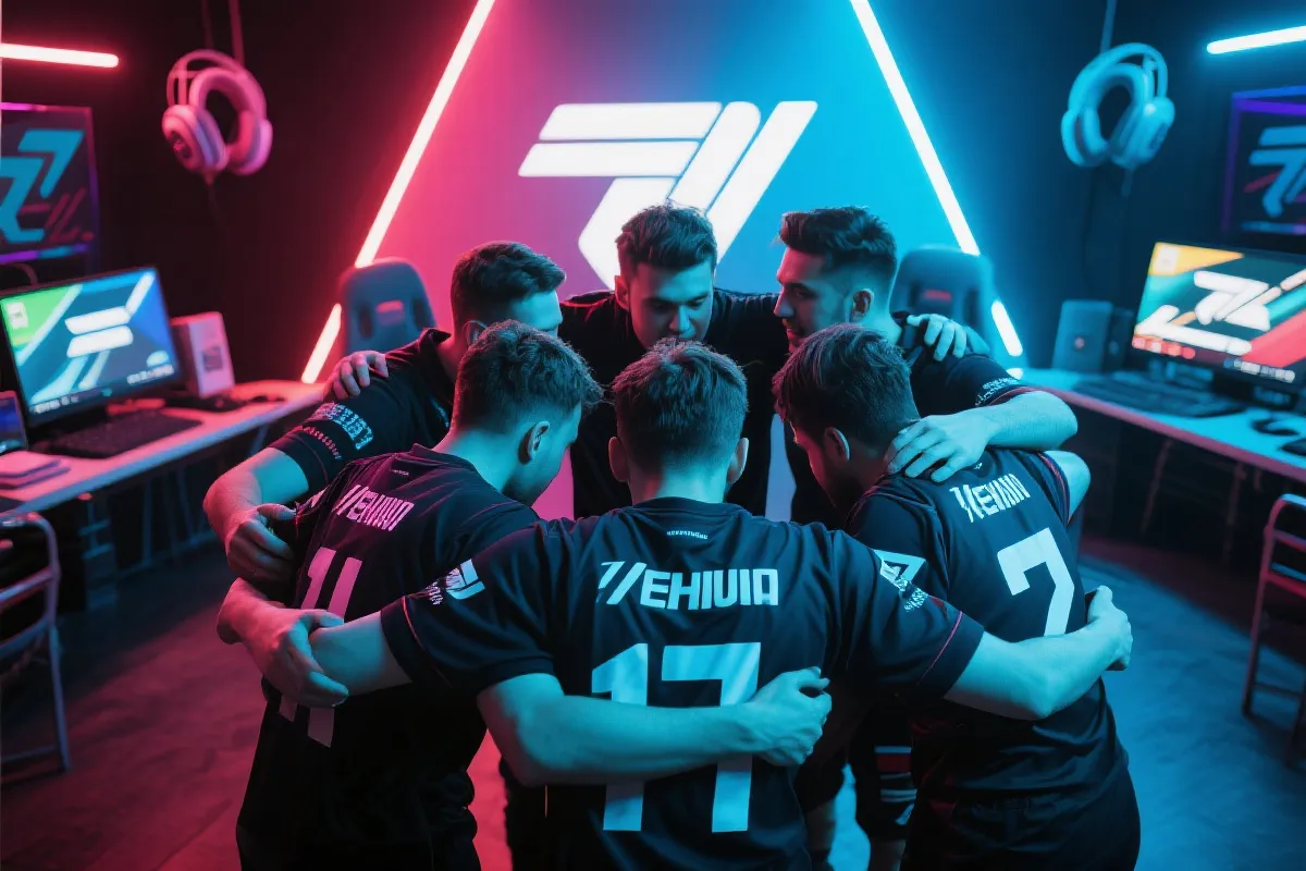 电竞团队概念图